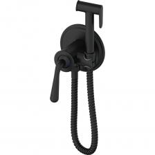 Смеситель с гигиеническим душем встраиваемый Wonzon & Woghand, черный матовый WW-88829008-MB Смеситель с гигиеническим душем встраиваемый Wonzon & Woghand, черный матовый WW-88829008-MB