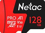 Карта памяти Netac microSDXC 128Gb Class10 P500 Extreme Pro adapter Карта памяти Netac microSDXC 128Gb Class10 P500 Extreme Pro adapter