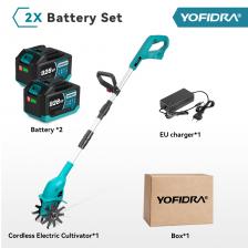 YOFIDRA Аккумуляторный культиватор 18В YOFIDRA Аккумуляторный культиватор 18В