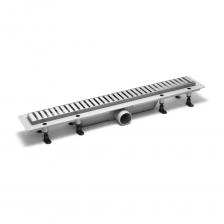 Комбинированный пластиковый сливной канал Душевой трап с решеткой из нержавеющей стали Plastbrno 400 мм SZA3400 Комбинированный пластиковый сливной канал Душевой трап с решеткой из нержавеющей стали Plastbrno 400 мм SZA3400