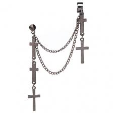 Серьги NOTHING BUT LOVE Серьга Кафф "Кресты" Серьги NOTHING BUT LOVE Серьга Кафф "Кресты"