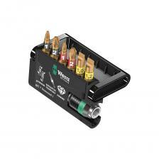 Набор бит и держателей Набор с битами и держателем WERA 7 предметов WE-057416 Набор бит и держателей Набор с битами и держателем WERA 7 предметов WE-057416