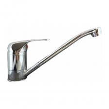 Смеситель для кухни с поворотным изливом, крепление на гайке. Длина излива - 22 см. Высота смесителя - 14 см. Длина крепежной гайки - 35 мм, подойдет для установки на столешнице толщиной до 30 мм. Смеситель для кухни с поворотным изливом, крепление на гайке. Длина излива - 22 см. Высота смесителя - 14 см. Длина крепежной гайки - 35 мм, подойдет для установки на столешнице толщиной до 30 мм.