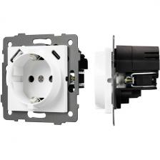 Механизм встраиваемый розетки с USB зарядкой SCT-MUAA-PL-WH-V (250V, 16A) Arlight 049818 Механизм встраиваемый розетки с USB зарядкой SCT-MUAA-PL-WH-V (250V, 16A) Arlight 049818