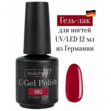 NailsProfi, Гель лак для ногтей, маникюра, педикюра, C-Gel Polish 082 - 12 мл NailsProfi, Гель лак для ногтей, маникюра, педикюра, C-Gel Polish 082 - 12 мл