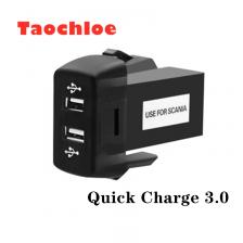 Автомобильное зарядное устройство с двумя USB-портами, 5 В, 3,0 А/а Автомобильное зарядное устройство с двумя USB-портами, 5 В, 3,0 А/а