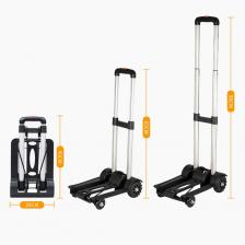 Складная алюминиевая садовая тележка 40кг Складная алюминиевая садовая тележка 40кг