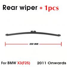 Автомобильные щетки стеклоочистителя заднего заднего стекла дворники для BMW X3 (F25) хэтчбек 330 мм 2011 г.в. автоаксессуары Автомобильные щетки стеклоочистителя заднего заднего стекла дворники для BMW X3 (F25) хэтчбек 330 мм 2011 г.в. автоаксессуары