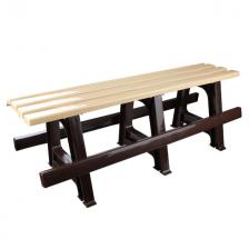 скамейка садовая 120х40х42см пластик скамейка садовая 120х40х42см пластик