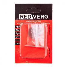 набор кругов отрезных по металлу REDVERG 5шт/ держатель набор кругов отрезных по металлу REDVERG 5шт/ держатель