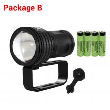 Тактический подводный фонарь COB LED 10800 люменов Тактический подводный фонарь COB LED 10800 люменов