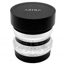 Объектив Artra Lab Oculilumen 7.5mm f/2.8 Fisheye, Canon EF-M Mount, серебристый Объектив Artra Lab Oculilumen 7.5mm f/2.8 Fisheye, Canon EF-M Mount, серебристый