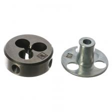 Плашки Плашка Thorvik MDG407 D-DRIVE 052860 круглая ручная с направляющей в наборе М4х0.7, HSS, Ф25х9 мм Плашки Плашка Thorvik MDG407 D-DRIVE 052860 круглая ручная с направляющей в наборе М4х0.7, HSS, Ф25х9 мм