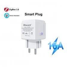 GIRIER ZigBee Plug 16A Умная розетка ЕС с функцией измерения энергии 3520 Вт, совместимая с Alexa Yandex Alice Hey Google GIRIER ZigBee Plug 16A Умная розетка ЕС с функцией измерения энергии 3520 Вт, совместимая с Alexa Yandex Alice Hey Google