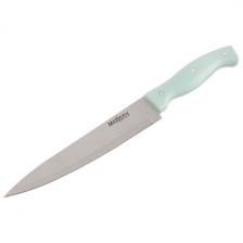 Нож с пластиковой рукояткой Mallony MENTOLO поварской 20 см (103509) Нож с пластиковой рукояткой Mallony MENTOLO поварской 20 см (103509)