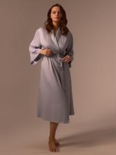 Халат домашний женский SL Modal Home, размер S, серый Халат домашний женский SL Modal Home, размер S, серый