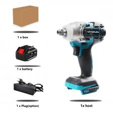 Электрический ударный гайковерт WOYOFADA 350 Нм, аккумулятор 18 В Электрический ударный гайковерт WOYOFADA 350 Нм, аккумулятор 18 В