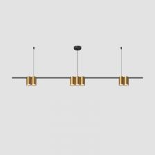 Подвесной светильник Denkirs Orbit DK4063-BK+SG Подвесной светильник Denkirs Orbit DK4063-BK+SG