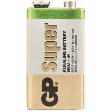 Батарейка алкалиновая GP Super Alkaline 9V Крона - 1 шт. на блистере Батарейка алкалиновая GP Super Alkaline 9V Крона - 1 шт. на блистере