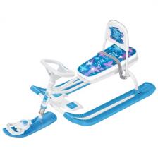 Снегокат Ника Игрушка Тимка спорт (4-1 ТС4-1) с бабочками на темном Снегокат Ника Игрушка Тимка спорт (4-1 ТС4-1) с бабочками на темном