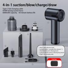 Вертикальный/ручной пылесос Xiaomi, 80 Вт, беспроводной, влажная уборка, пылесборник Вертикальный/ручной пылесос Xiaomi, 80 Вт, беспроводной, влажная уборка, пылесборник