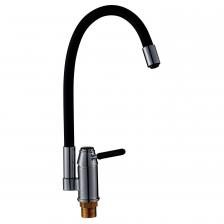 Смеситель для кухни с гибким изливом Potato (Потато) Хром (P58233-6) Смеситель для кухни с гибким изливом Potato (Потато) Хром (P58233-6)