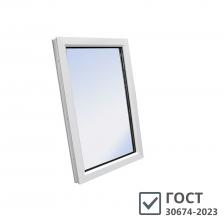 Пластиковое окно VEKA WHS Halo 60 1160х1000 мм 1 створка глухая однокамерное Пластиковое окно VEKA WHS Halo 60 1160х1000 мм 1 створка глухая однокамерное