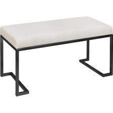 Банкетка OMEGA MINI с черным основанием и мягкой велюровой подушкой. Характеристики банкетки OMEGA MINI: • размеры: (длина х ширина х высота) 850 х 400 х 450 мм, • вес – 8,7 кг, • высота подушки — 80 мм, • обивка — искусственный велюр, • наполнитель — пенополиуретан, • максимальная нагрузка — 120 кг. Основание банкетки изготовлено из стали с полимерным покрытием. Стальной каркас изготовлен из профильной трубы 20х20 мм. Собственное производство обеспечивает надежность и эстетику сварных швов металлической мебели. Банкетка с велюровой подушкой отличается элегантным видом и комфортной посадкой. Мягкая обивка с высокой износостойкостью, прошла тест Мартиндейла — 35 000 циклов. Бархатистая ткань легко чистится от загрязнений, для ухода разрешена сухая и влажная чистка. Стильная банкетка подойдет для прихожей, спальни, гостиной и кабинета. Банкетка лофт добавит изысканности интерьеру квартиры, офиса, салона и загородного дома. Банкетка отлично сочетается со стеллажами LOFT. Банкетку доставляем в собранном виде в надежной упаковке. Банкетка OMEGA MINI с черным основанием и мягкой велюровой подушкой. Характеристики банкетки OMEGA MINI: • размеры: (длина х ширина х высота) 850 х 400 х 450 мм, • вес – 8,7 кг, • высота подушки — 80 мм, • обивка — искусственный велюр, • наполнитель — пенополиуретан, • максимальная нагрузка — 120 кг. Основание банкетки изготовлено из стали с полимерным покрытием. Стальной каркас изготовлен из профильной трубы 20х20 мм. Собственное производство обеспечивает надежность и эстетику сварных швов металлической мебели. Банкетка с велюровой подушкой отличается элегантным видом и комфортной посадкой. Мягкая обивка с высокой износостойкостью, прошла тест Мартиндейла — 35 000 циклов. Бархатистая ткань легко чистится от загрязнений, для ухода разрешена сухая и влажная чистка. Стильная банкетка подойдет для прихожей, спальни, гостиной и кабинета. Банкетка лофт добавит изысканности интерьеру квартиры, офиса, салона и загородного дома. Банкетка отлично сочетается со стеллажами LOFT. Банкетку доставляем в собранном виде в надежной упаковке.