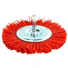 Щетки для дрелей и шуруповертов Кордщётка дисковая Berger BG1738 (абразивный нейлон 1.2 мм, P80, диаметр 100 мм, хвостовик 6 мм) Щетки для дрелей и шуруповертов Кордщётка дисковая Berger BG1738 (абразивный нейлон 1.2 мм, P80, диаметр 100 мм, хвостовик 6 мм)