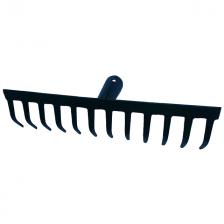 грабли прямые с 12 прямыми зубьями 31см стальные без черенка грабли прямые с 12 прямыми зубьями 31см стальные без черенка