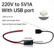 AC 220V to DC 5V/1A 2A 5W 10W Wi-Fi камера DIY Monitorn женский USB Type-c адаптер разъем для модуля 4K беспроводной камеры AC 220V to DC 5V/1A 2A 5W 10W Wi-Fi камера DIY Monitorn женский USB Type-c адаптер разъем для модуля 4K беспроводной камеры