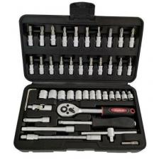 Набор инструментов Maxpiler MXT-46-SET (46 предметов, 1/4", CrV) Набор инструментов Maxpiler MXT-46-SET (46 предметов, 1/4", CrV)