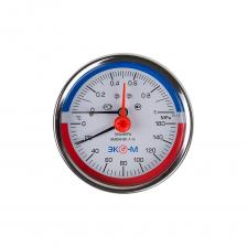 Термоманометр ЭКО-М Экомера МД04-80-G-1МПа-160-L-40-ОИ Термоманометр ЭКО-М Экомера МД04-80-G-1МПа-160-L-40-ОИ