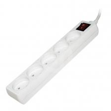 IEK Удлинитель У05 5 мест WYP10-16-05-03-Z-N 1 шт IEK Удлинитель У05 5 мест WYP10-16-05-03-Z-N 1 шт