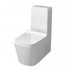 Унитаз-моноблок напольный Grossman Falcon GR-4400S безободковый, с микролифтом, белый Унитаз-моноблок напольный Grossman Falcon GR-4400S безободковый, с микролифтом, белый