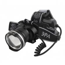 фонарь налобный ЭРА GA-806 5Вт аккумулятор USB черный фонарь налобный ЭРА GA-806 5Вт аккумулятор USB черный