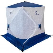 Зимняя палатка «Следопыт «Куб» обеспечивает комфорт на рыбалке в зимнее время года. Благодаря системе крепления дуг «хабы» палатки очень быстро переводятся из транспортного положения в рабочее состояние. «Хаб» выполнен из морозостойкого, ударопрочного материала - нейлона (полиамида). Установить палатку можно в течение одной минуты даже одному человеку. Каркас изготовлен из прочного стеклопластикового гладкого прутка d 10 мм. Данная конструкция обеспечивает легкое раскрытие, устойчивость палатки в собранном виде при порывистом ветре. Это позволяет увеличить износостойкость каркаса, даже без использования растяжек. Палатка выполнена из ткани Oxford 240D PU1000, что обеспечивает долговечность, непродуваемость и влагонепроницаемость конструкции. Внутри палатки предусмотрены карманы для хранения рыболовных мелочей. Для хорошего освещения внутреннего пространства в палатку встроены съёмные окна из прозрачной пленки ПВХ 500мк. От снега и солнца на окнах присутствуют внешние козырьки и внутренние откидные шторки. А для создания комфортного микроклимата внутри закрытой палатки имеется вытяжной клапан. Автоматический механизм Быстрая установка Удобное хранение Прочный каркас из стеклопластика Ударопрочные хабы Ветрозащитная юбка Эффективная защита от снега Зимняя палатка «Следопыт «Куб» обеспечивает комфорт на рыбалке в зимнее время года. Благодаря системе крепления дуг «хабы» палатки очень быстро переводятся из транспортного положения в рабочее состояние. «Хаб» выполнен из морозостойкого, ударопрочного материала - нейлона (полиамида). Установить палатку можно в течение одной минуты даже одному человеку. Каркас изготовлен из прочного стеклопластикового гладкого прутка d 10 мм. Данная конструкция обеспечивает легкое раскрытие, устойчивость палатки в собранном виде при порывистом ветре. Это позволяет увеличить износостойкость каркаса, даже без использования растяжек. Палатка выполнена из ткани Oxford 240D PU1000, что обеспечивает долговечность, непродуваемость и влагонепроницаемость конструкции. Внутри палатки предусмотрены карманы для хранения рыболовных мелочей. Для хорошего освещения внутреннего пространства в палатку встроены съёмные окна из прозрачной пленки ПВХ 500мк. От снега и солнца на окнах присутствуют внешние козырьки и внутренние откидные шторки. А для создания комфортного микроклимата внутри закрытой палатки имеется вытяжной клапан. Автоматический механизм Быстрая установка Удобное хранение Прочный каркас из стеклопластика Ударопрочные хабы Ветрозащитная юбка Эффективная защита от снега