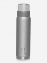 Термос с узким горлом и глухой пробкой, 2 накручивающиеся чашки в комплекте. Молотковая эмаль на корпусе дополнительно защищает термос от сколов и царапин. Объем 0,9 л., Серебряный Термос с узким горлом и глухой пробкой, 2 накручивающиеся чашки в комплекте. Молотковая эмаль на корпусе дополнительно защищает термос от сколов и царапин. Объем 0,9 л., Серебряный