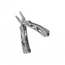 Многофункциональный инструмент (мультитул) является отличным решением для различных работ в хозяйстве и туристических походах. Он выполняет сразу 10 полезных в быту и на отдыхе функций: плоскогубцы, кусачки, нож, отвертка шлицевая SL2, отвертка шлицевая SL3, отвертка крестовая PH1, пилка для ногтей, открывалка для бутылок с отверткой шлицевой SL4, нож с зазубринами и консервный нож. Мультитул KRANZ станет отличным подарком для каждого мужчины и необходимым инструментом на все случаи жизни. Многофункциональный инструмент (мультитул) является отличным решением для различных работ в хозяйстве и туристических походах. Он выполняет сразу 10 полезных в быту и на отдыхе функций: плоскогубцы, кусачки, нож, отвертка шлицевая SL2, отвертка шлицевая SL3, отвертка крестовая PH1, пилка для ногтей, открывалка для бутылок с отверткой шлицевой SL4, нож с зазубринами и консервный нож. Мультитул KRANZ станет отличным подарком для каждого мужчины и необходимым инструментом на все случаи жизни.