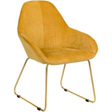 Стул R-Home Kent Жёлт/Линк Золото Стул R-Home Kent Жёлт/Линк Золото