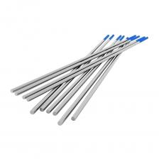 Вольфрамовый электрод под маркой WY-20 используется при аргонодуговой сварке TIG на постоянном (DC) токе. Электрод легирован оксидом иттрия (Y?O?), содержание которого колеблется в диапазоне 1,8–2,2%. Вольфрам марки WY-20 является наиболее стойким из используемых неплавящихся электродов. Отличительная особенность покрытия заключается в том, что он повышает стабильность катодного пятна на конце электрода, из-за чего улучшается устойчивость горения дуги в широком диапазоне рабочих токов. Поэтому такие электроды подходят для сварки конструкций из углеродистых, низколегированных и нержавеющих сталей. Внимание, изображение товара может отличаться от реального! Верные параметры указаны в технических характеристиках товара. Вольфрамовый электрод под маркой WY-20 используется при аргонодуговой сварке TIG на постоянном (DC) токе. Электрод легирован оксидом иттрия (Y?O?), содержание которого колеблется в диапазоне 1,8–2,2%. Вольфрам марки WY-20 является наиболее стойким из используемых неплавящихся электродов. Отличительная особенность покрытия заключается в том, что он повышает стабильность катодного пятна на конце электрода, из-за чего улучшается устойчивость горения дуги в широком диапазоне рабочих токов. Поэтому такие электроды подходят для сварки конструкций из углеродистых, низколегированных и нержавеющих сталей. Внимание, изображение товара может отличаться от реального! Верные параметры указаны в технических характеристиках товара.