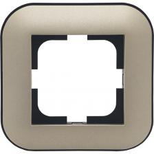 Рамка Ovivo 1-местная LOFT, антрацит/черный, 404-130008-096 Рамка Ovivo 1-местная LOFT, антрацит/черный, 404-130008-096