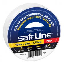 изолента SAFELINE 19ммХ20м белый изолента SAFELINE 19ммХ20м белый
