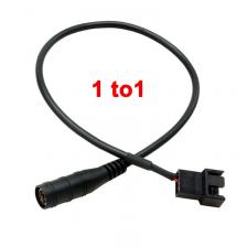 JCD кабель-адаптер DC 5.5*2.1 мм на 4-контактный вентилятор 12В черный JCD кабель-адаптер DC 5.5*2.1 мм на 4-контактный вентилятор 12В черный