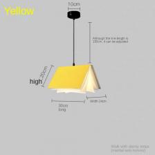 Подвесная люстра «Книга» белая/черная/желтая/синяя/розовая Подвесная люстра «Книга» белая/черная/желтая/синяя/розовая