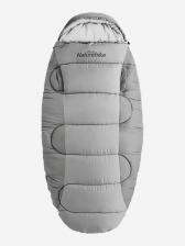 Мешок спальный Naturehike Oval PS400, 220х95 см, (правый) (ТК: 0C), серый, Серый Мешок спальный Naturehike Oval PS400, 220х95 см, (правый) (ТК: 0C), серый, Серый
