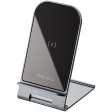 Беспроводное зарядное устройство Deppa 15W QI Wireless Charger Slim ультратонкое черное (23151) Беспроводное зарядное устройство Deppa 15W QI Wireless Charger Slim ультратонкое черное (23151)