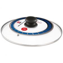 Крышка стеклянная с металлическим ободом НМП 26 см (43026) Крышка стеклянная с металлическим ободом НМП 26 см (43026)