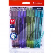 Ручка BRAUBERG X-30 COLOR MIX – не просто ручка, ваш надежный партнер! Почувствуйте уверенность в каждом слове, написанном этой ручкой. Она создана для тех, кто ценит простоту, надежность и эффективность.Набор из 12 шариковых ручек круглого корпуса BRAUBERG X-30 COLOR MIX. Каждая ручка аккуратно ложится в руку, обеспечивая невероятное удобство даже при длительном письме. В наборе представлены ручки 4 цветов: фиолетовый, бордовый, изумрудный, хаки. Оптимальный диаметр пишущего узла 1 мм обеспечивает аккуратную линию письма толщиной 0,5 мм. Классический цвет чернил синий.Привычный дизайн и базовые характеристики делают ручку универсальной для школы и офиса.Ручка BRAUBERG X-30 COLOR MIX – это комфорт и гладкость письма! Покупайте наш продукт и наслаждайтесь высоким качеством по доступной цене! Ручка BRAUBERG X-30 COLOR MIX – не просто ручка, ваш надежный партнер! Почувствуйте уверенность в каждом слове, написанном этой ручкой. Она создана для тех, кто ценит простоту, надежность и эффективность.Набор из 12 шариковых ручек круглого корпуса BRAUBERG X-30 COLOR MIX. Каждая ручка аккуратно ложится в руку, обеспечивая невероятное удобство даже при длительном письме. В наборе представлены ручки 4 цветов: фиолетовый, бордовый, изумрудный, хаки. Оптимальный диаметр пишущего узла 1 мм обеспечивает аккуратную линию письма толщиной 0,5 мм. Классический цвет чернил синий.Привычный дизайн и базовые характеристики делают ручку универсальной для школы и офиса.Ручка BRAUBERG X-30 COLOR MIX – это комфорт и гладкость письма! Покупайте наш продукт и наслаждайтесь высоким качеством по доступной цене!