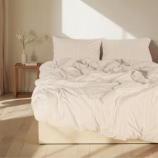 Постельное бельё 2-спальное SL Home Cotton line, жаккард, молочное Постельное бельё 2-спальное SL Home Cotton line, жаккард, молочное